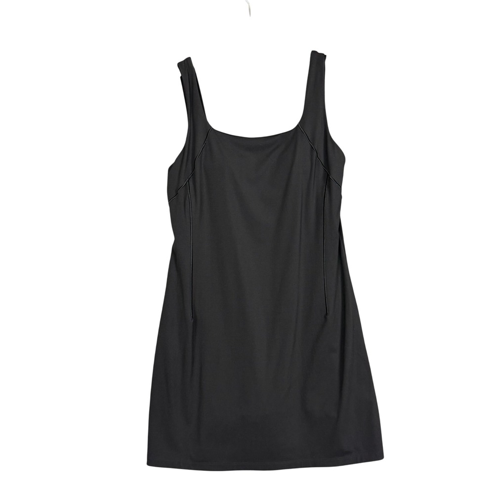 CALIA Exercise Dress Womens Medium Black Activewear Built-in Shorts WAX14501